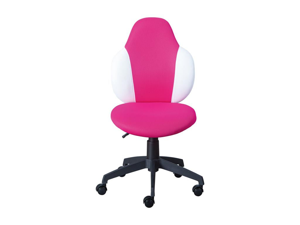 Homeboisstore 100cm Office Chair, Pink/White, 38984BPES