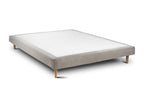 Sunmeub Beige Upholstered Bed Base 150x190 H29cm 71279HQQW