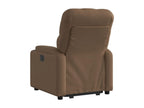 Brown Fabric Reclining Armchair 69309MERN