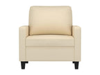 Cream Armchair 60 cm Fabric 71573UOUY