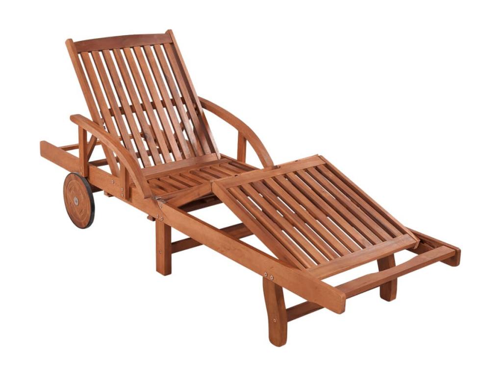 Set of 2 brown wooden sun loungers 200x68x30 cm 02 0012078 25159CPVQ