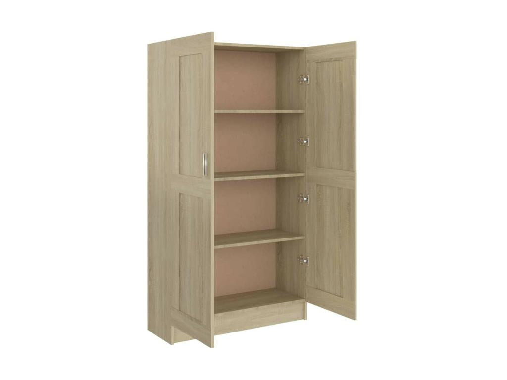 Sunmeub Oak Storage Cabinet 82.5x30.5x150 92054TVTM