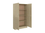 Sunmeub Oak Storage Cabinet 82.5x30.5x150 92054TVTM