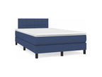 Sunmeub bed base with mattress, blue, 120x200 cm, fabric, 85510BCKL