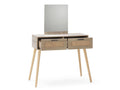 Sunmeub entryway unit with 2 drawers and mirror, oak color, 90 cm long, 25603EDWK