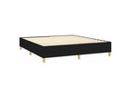 Sunmeub bed base and mattress with LED lighting, black, 180x200 cm, fabric, 14830LSJH