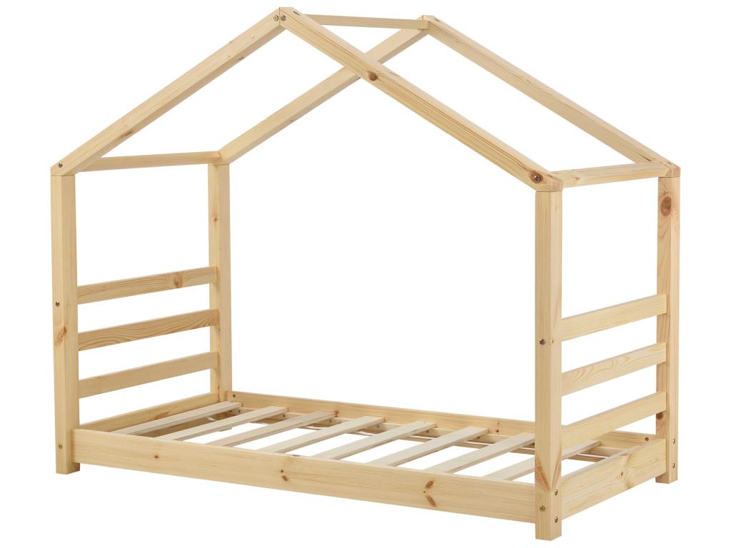 Vard Natural Wood Children's Bed 166x88x134cm Sunmeub 75901RPBN