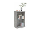 Sideboard with LED lights, Sunmeub grey, 60.5x37x100 cm, 08024QPWP