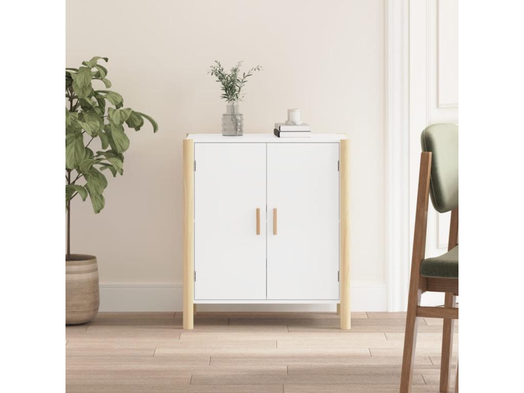 White Buffet 62x38x70 cm Engineered Wood 41889FWIZ