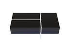 Coffee table - with app-controlled LED lighting system - Black 42073ITQF