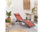 Sunmeub aluminum sun loungers - Sunmeub - Aluminum and textilene sun loungers 47826VJQZ