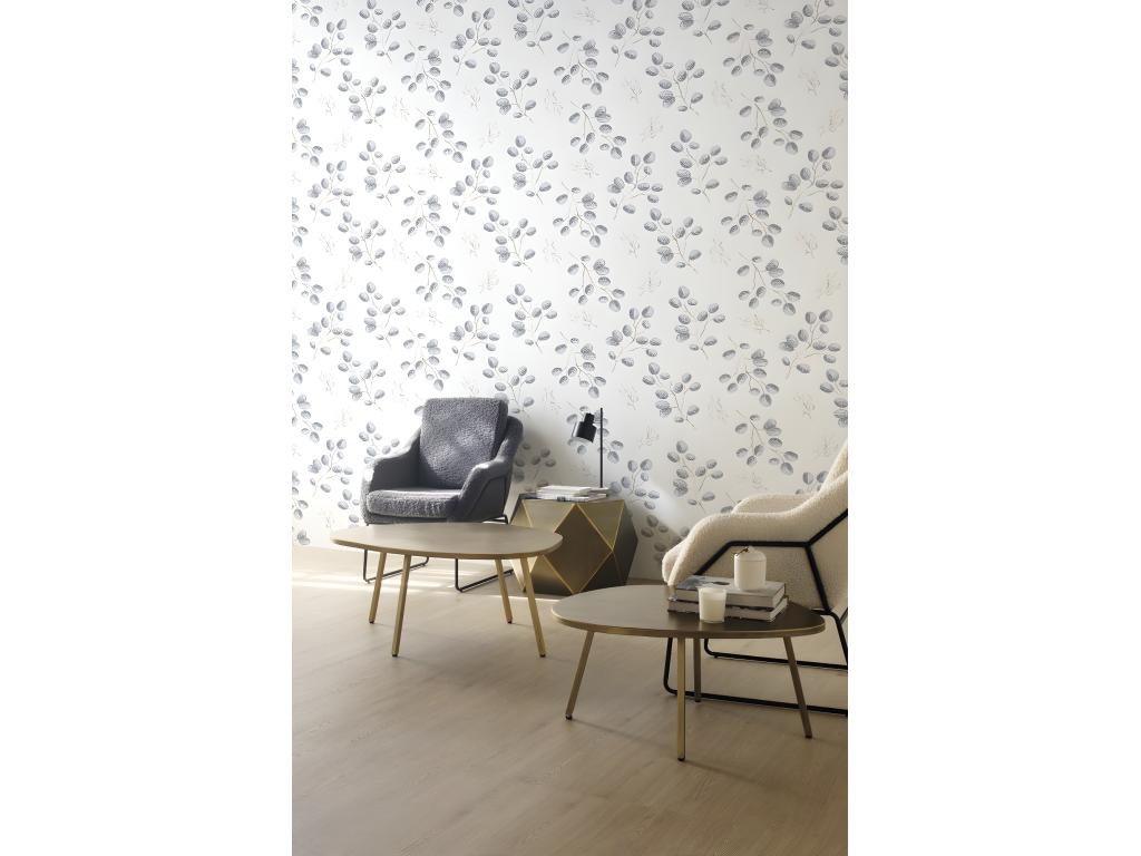 Gold metal side table 07730EKRM