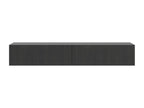 TV unit - 175 cm - wall-mounted - Portland ash wood finish - Sunmeub 20812OHGD