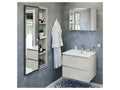 70cm White Concrete Vanity Unit with Basin - Sunmeub 25013KKFE