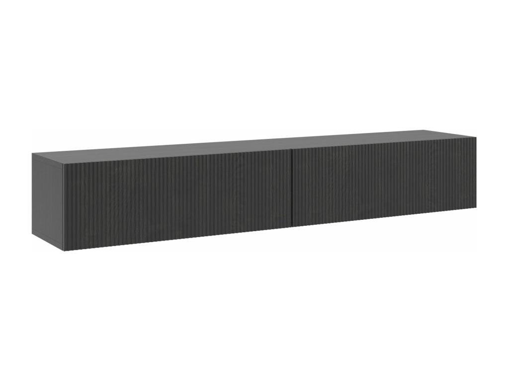 TV unit - 175 cm - wall-mounted - Portland ash wood finish - Sunmeub 20812OHGD