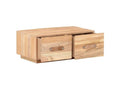 Mooth 90cm Light Reclaimed Wood Coffee Table with 2 Drawers 38504PUZD
