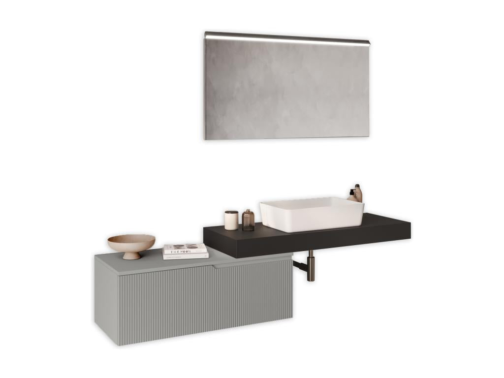 Composition 4 pieces Sunmeub anthracite/matt gray 30150AJWS