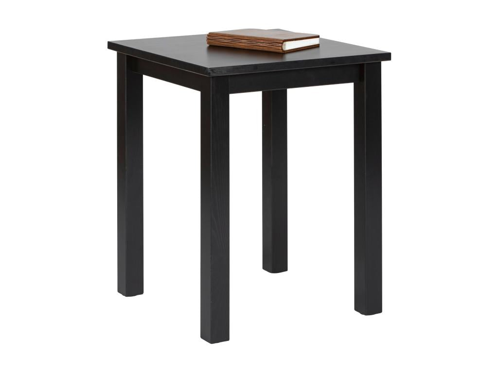 Black solid wood bedside table - CH12116 52541RJIN