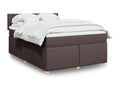 Sunmeub bed base with mattress, dark brown, 160x200 cm, 55173EAPQ