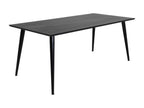 Sunmeub MDF and steel dining table, 180x90 cm, 39484CGIL