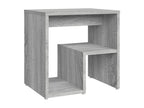 Sunmeub 2-Piece Bedside Tables, Grey, 40x30x40 cm, Engineered Wood, 83072MLPV