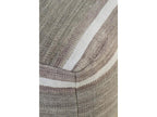 Grey cotton pouf 45x45x35 cm 30935MNZS
