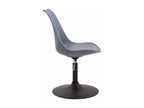 Dining chair - Plastic/Metal - Grey - Sunmeub 27454IMIS