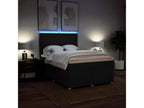 Sunmeub bed base with mattress, black, 140x200 cm, fabric, 16398SJQI