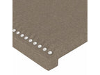 Sunmeub LED Headboard 163x16x118/128 cm Fabric 87563NZTM