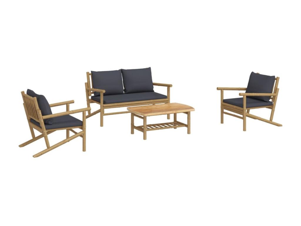 Sunmeub brown garden furniture set, 90x55x37 cm, 02 0016135 56090XYBS