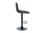 Set of 2 silver metal stools 45x46x89 cm 10 0004312 73981AJHB