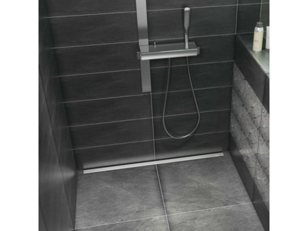Sunmeub Neo tileable shower tray with linear drain 120x120 cm 12552PUFV