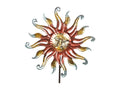 Decorative metal sunburst 54x12x160h 46949ZXVX