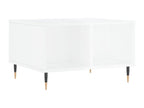 Coffee table, glossy white, 60x50x36.5 cm, engineered wood, 43984XSPH
