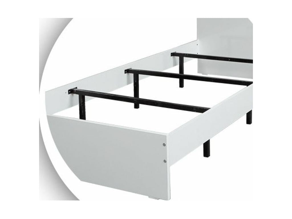 Sunmeub Modern Adult Bed in Light Oak Wood - 7 Sizes - 100x200 75065VCKB