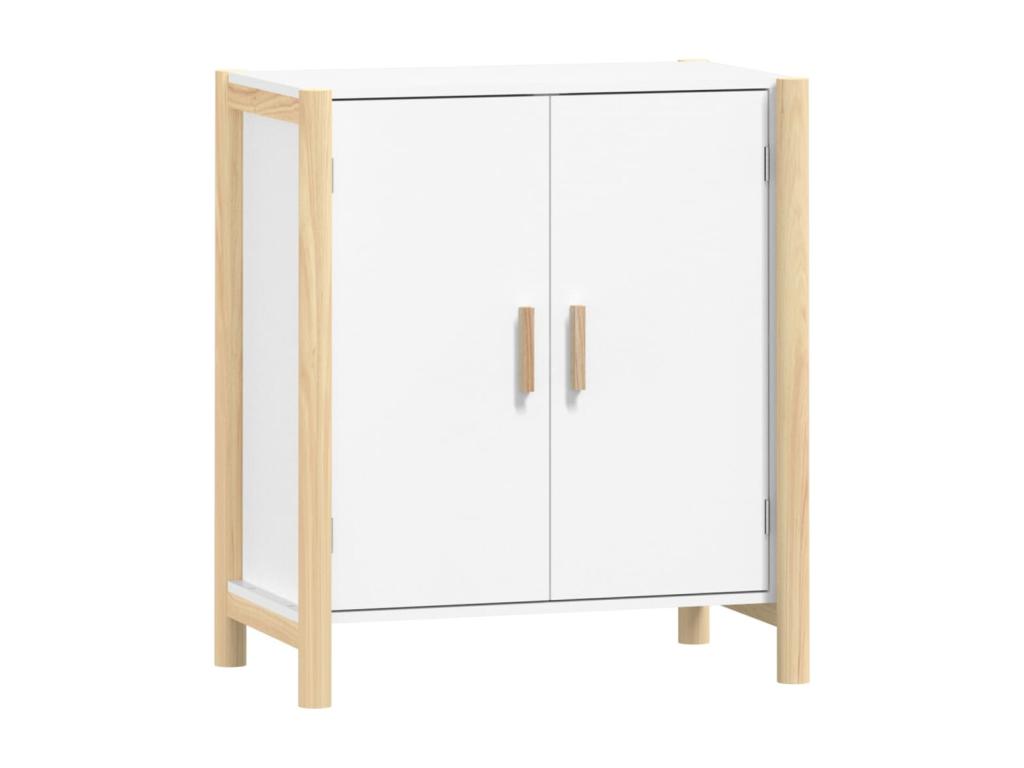 White Buffet 62x38x70 cm Engineered Wood 41889FWIZ