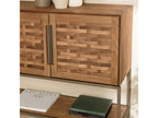 Sunmeub - 3-Door Recycled Teak Wood Sideboard 23199HSWM