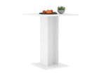 Sunmeub White Table 60x60x75 cm Chipboard 28475CUFP