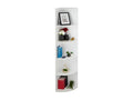 White Corner Shelf 180 cm 20612TAMC