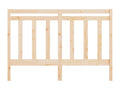 Headboard 141x4x100 Solid pine wood 3 34924VFOW