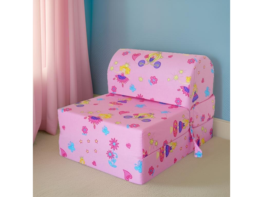 Princess print fabric chaise lounge 38720PGAW
