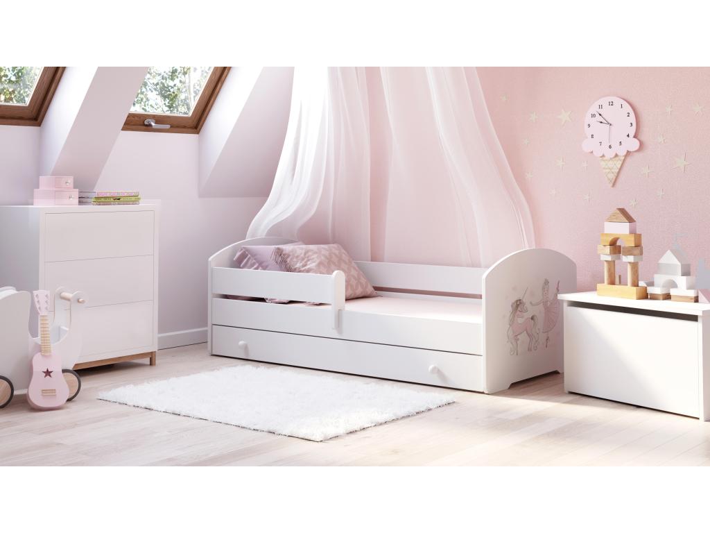 Sunmeub KSB001 Children's Bed 85x164x63 White 80472BCOS