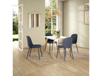 Sunmeub Blue 19123ZBMO 80x80 cm Table and 4 Chairs