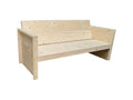 Sunmeub - Sunmeub garden bench 'Do it yourself' construction Spruce 150Lx72Hx57D cm 33354JBZV