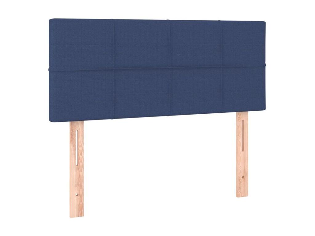 Sunmeub bed base with mattress, blue, 120x200 cm, fabric, 85510BCKL