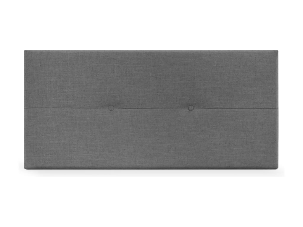 Sunmeub Natural Linen Headboard with Buttons 110x50cm Beds 105 - Dark Grey 23950WOVA