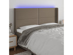 Sunmeub LED Headboard 163x16x118/128 cm Fabric 87563NZTM