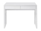 Desk with 2 drawers - MDF - White lacquer - Sunmeub 08799LFMJ